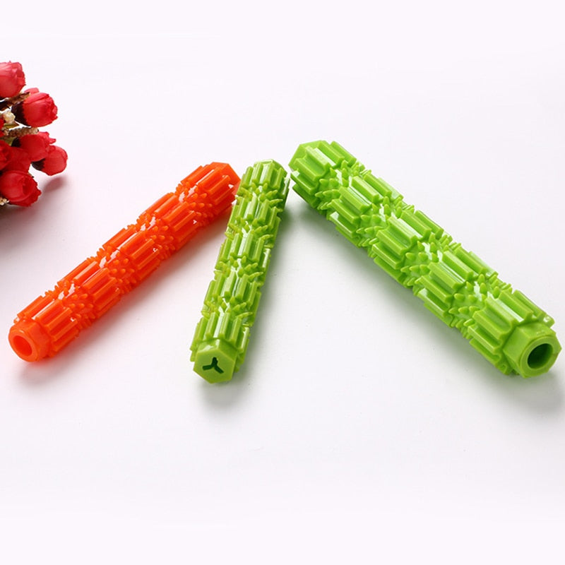 Pet TPR Molar Sticks Dogs Food Leaking Toy Dog Chew Toy Elasticity Stick for Teeth Clean Dog Interactive Toys Pet Supplies