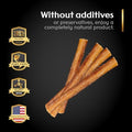 Woof Nific Straight Bully Sticks for Dogs – Natural Beef Chew