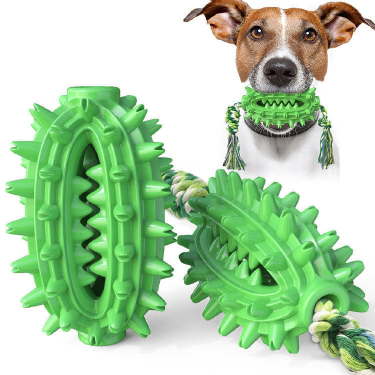 New dog toy with rope cactus ball molar stick toothbrush dog chew pet supplies