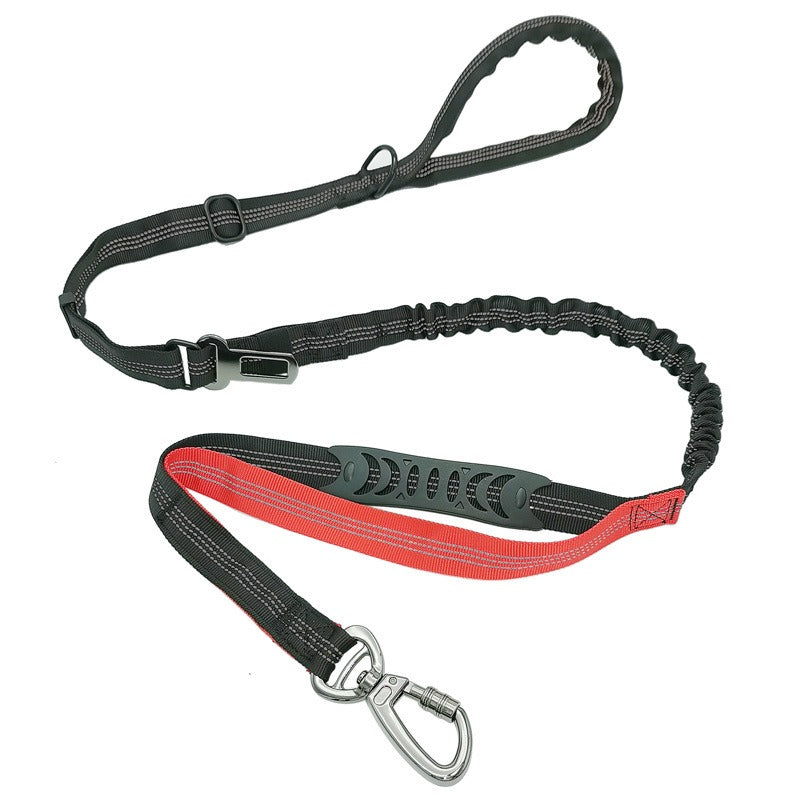 Pet Supplies New Frog Buckle Dog Leash Medium And Large Dogs Cushion Anti-Storm Nylon Anti-Escape Traction Rope