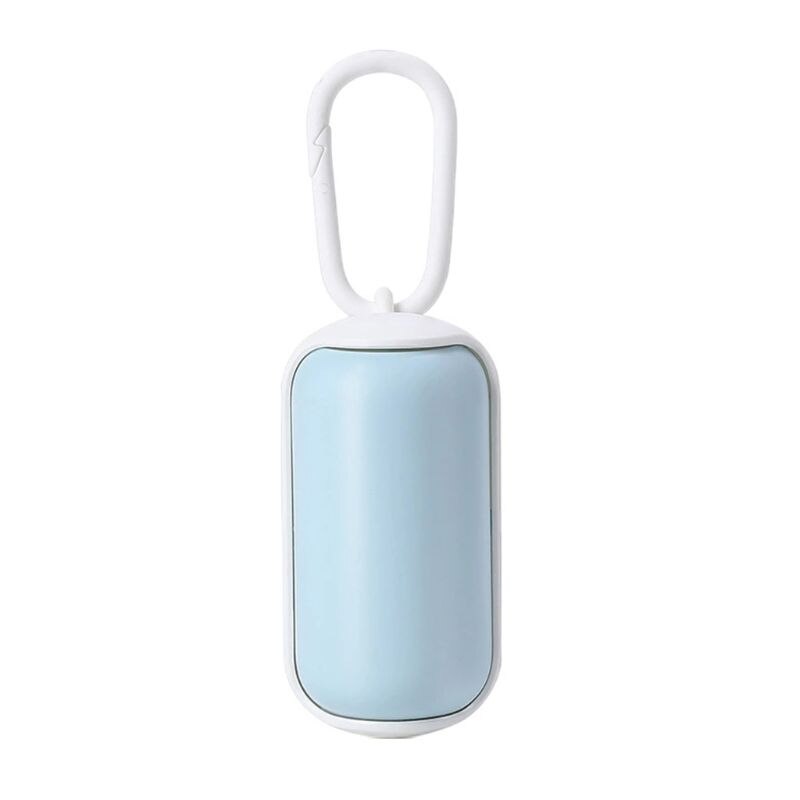Dog Waste Poop Bag Dispenser Multipurpose Carrier Holder with 15 Garbage Bags Pet Supplies Outdoor
