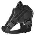 Tactical dog vest: for large dogs (German Shepherd, Golden Retriever) – training, military-style accessories.