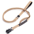 Reflective Explosion-Proof Punching Medium And Large Dogs Frog Buckle Khaki Tactical Car Tow Rope