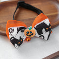 Pet Accessories Halloween Cat Dog Decoration Collar Funny Glow-in-the-Dark Skull Dog Bow Tie Collar