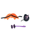 Fashion Halloween Pet Bat Wings Hat Bow Tie Set for Cats and Dogs