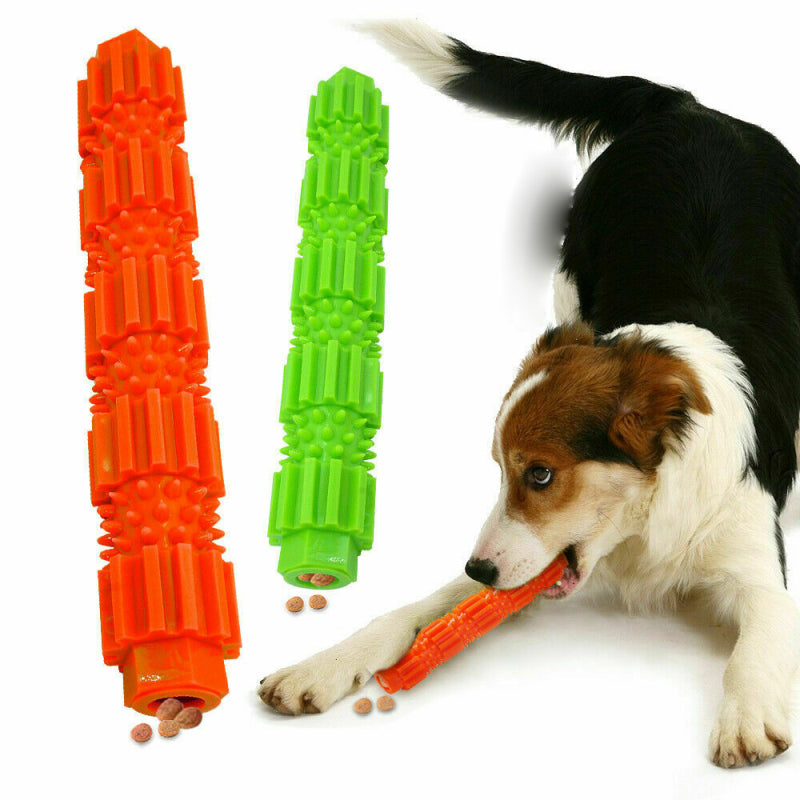 Pet TPR Molar Sticks Dogs Food Leaking Toy Dog Chew Toy Elasticity Stick for Teeth Clean Dog Interactive Toys Pet Supplies
