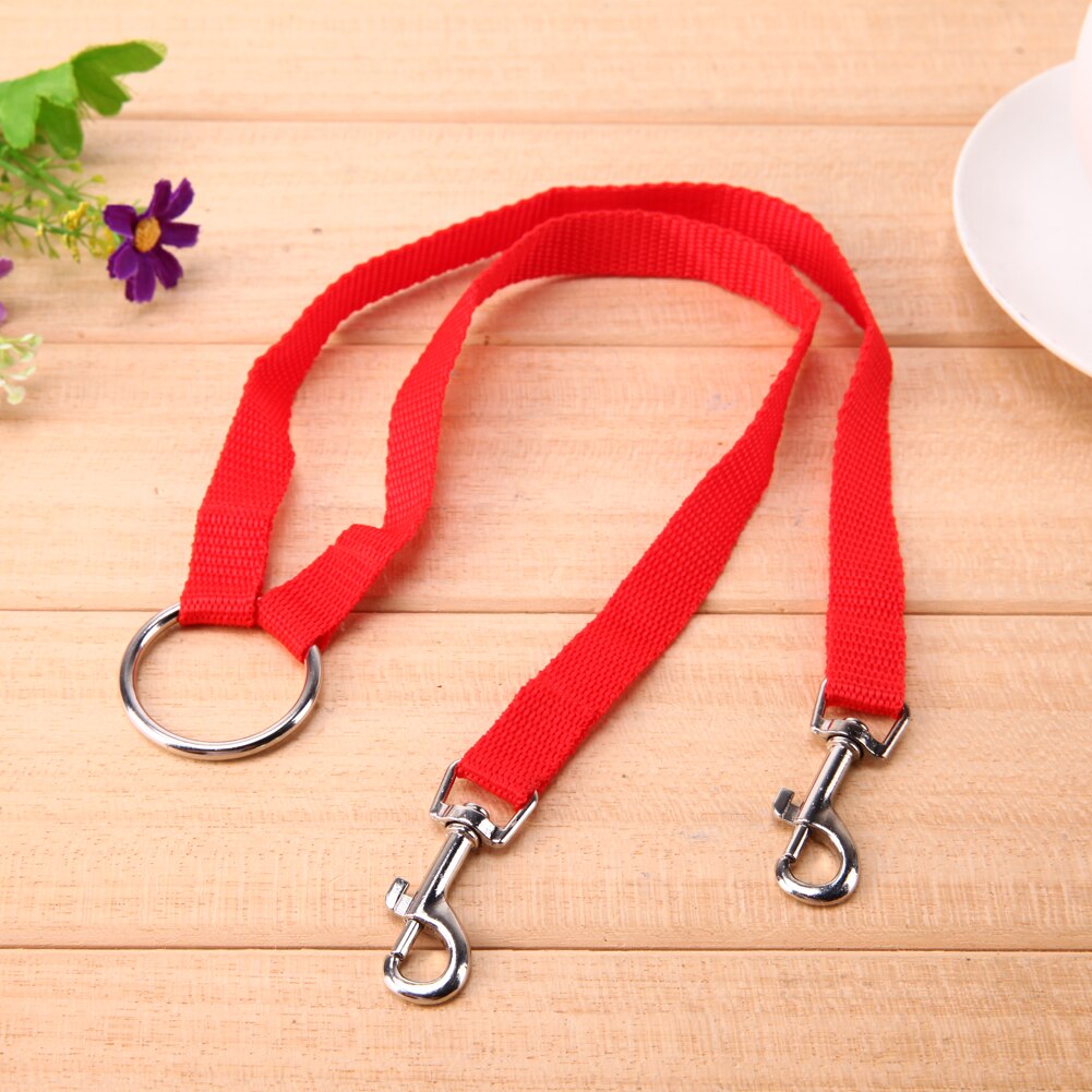 Nylon Pet Dog Coupler Leash Walking Lead Traction Rope for Two Dogs Collar Leading Puppy Leashes Dog Cats Supplies