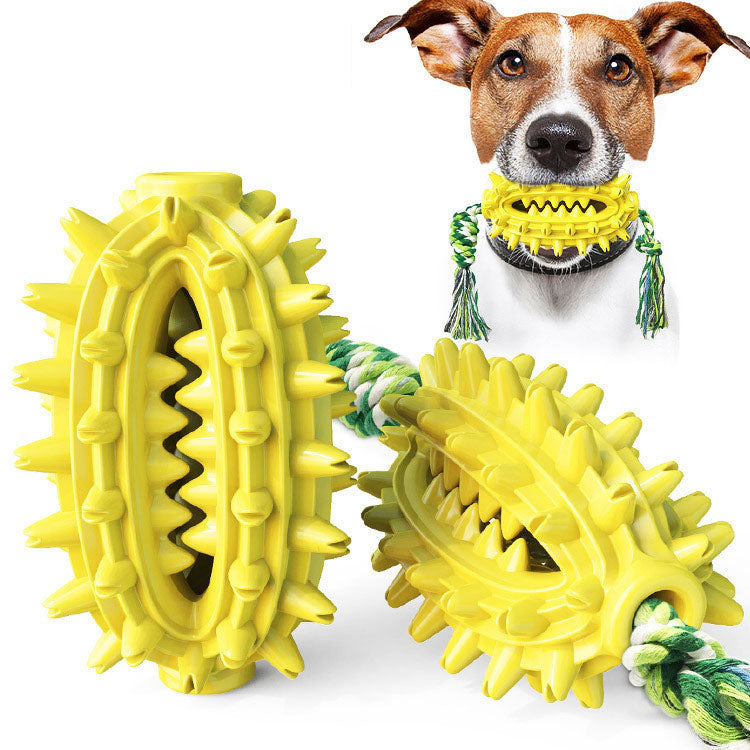 New dog toy with rope cactus ball molar stick toothbrush dog chew pet supplies