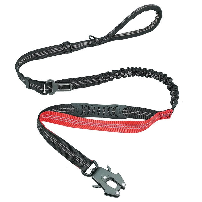 Pet Supplies New Frog Buckle Dog Leash Medium And Large Dogs Cushion Anti-Storm Nylon Anti-Escape Traction Rope