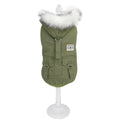 Winter Dog Clothes for Small Dogs Warm Dog Coat Jacket French Bulldog Clothes Hooded Coat Pet Puppy Cloting Fleece Padded Outfit